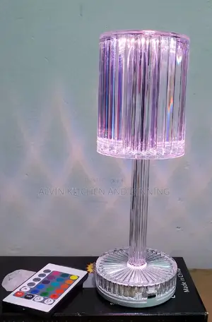 Crystal Bedside Table Lamp,