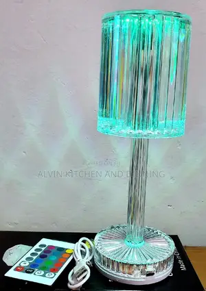 Crystal Bedside Table Lamp,
