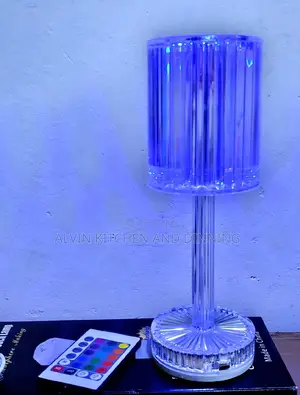 Crystal Bedside Table Lamp,