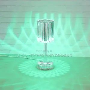 Crystal Bedside Table Lamp,