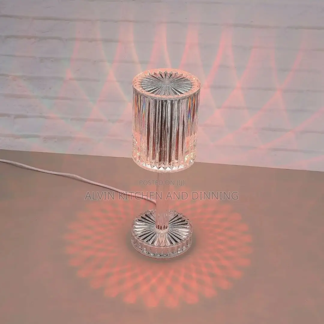 Crystal Bedside Table Lamp,