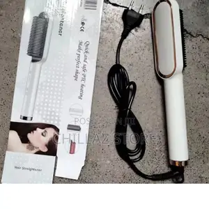 Hair Straightener Comb Brush.