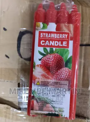 Strawberry Candles