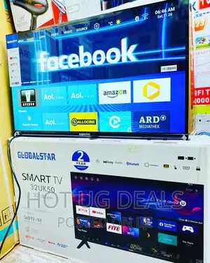 Global Star 32 Inch Frameless Smart TV, Netflix– Vidaa