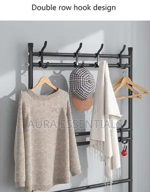 Coat Rack Shoe Rack Hall Tree 3 In 1 Storage Rack