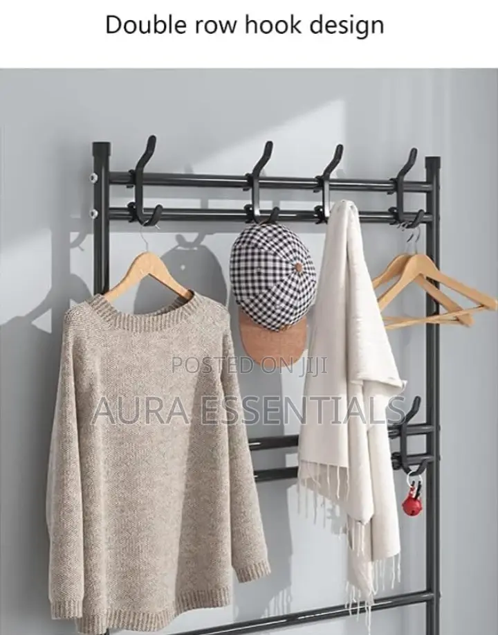Coat Rack Shoe Rack Hall Tree 3 In 1 Storage Rack