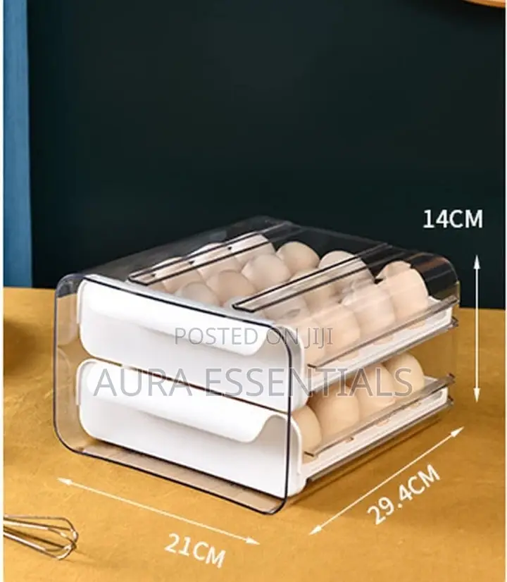 Large Capacity Egg Storage Holder for Refrigerator