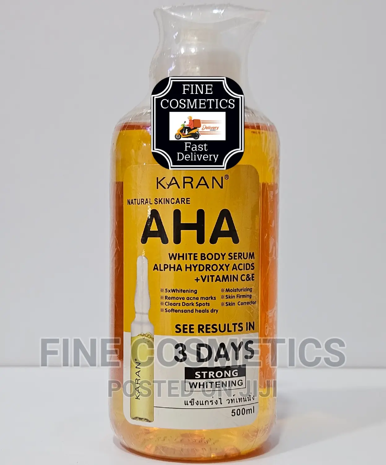 AHA Alpha Hydroxy Acids 3days Strong Whitening Aha Serum
