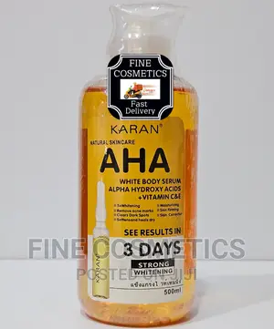 AHA Alpha Hydroxy Acids 3days Strong Whitening Aha Serum