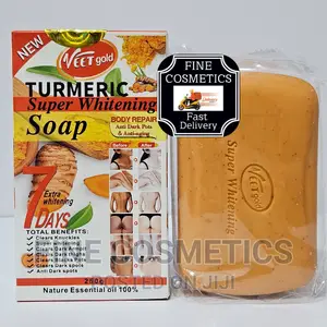 Original Veetgold Turmeric Super Whitening Skin Repair Soap