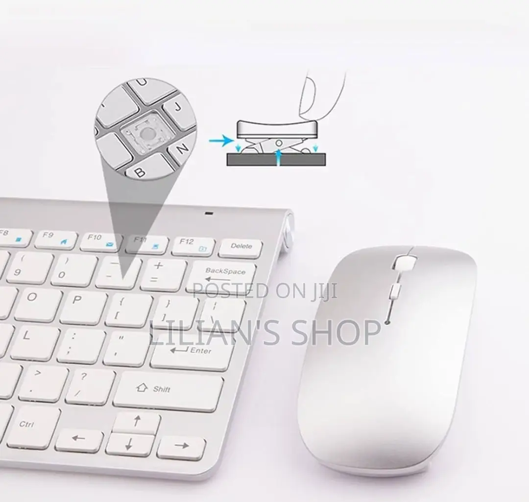 Wireless Keyboard and Mouse Combo