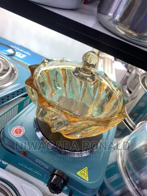 Gold Like Glass Sugar Bowl