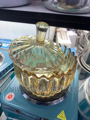 Gold Like Glass Sugar Bowl