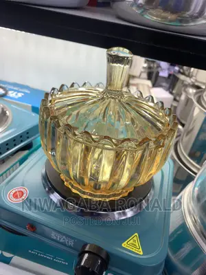 Gold Like Glass Sugar Bowl