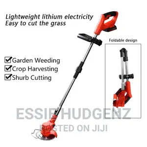 Rechargeable Grass Cutter With Two Batteries