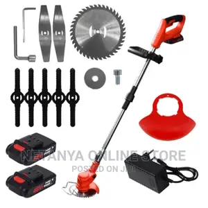 Multifunctional Rechargeable Grass Cutter With 2batteries