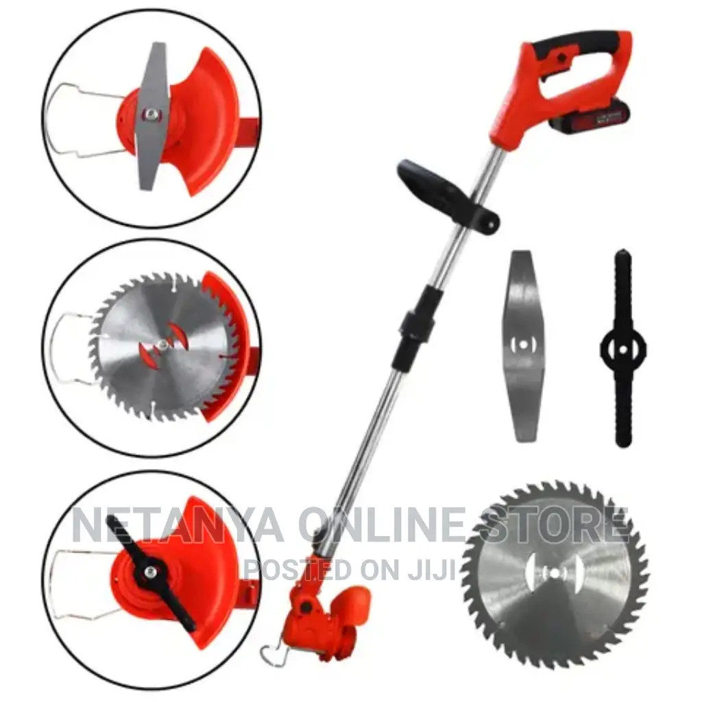 Multifunctional Rechargeable Grass Cutter With 2batteries
