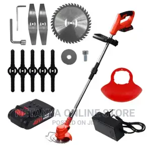 Multifunctional Rechargeable Grass Cutter With 2batteries