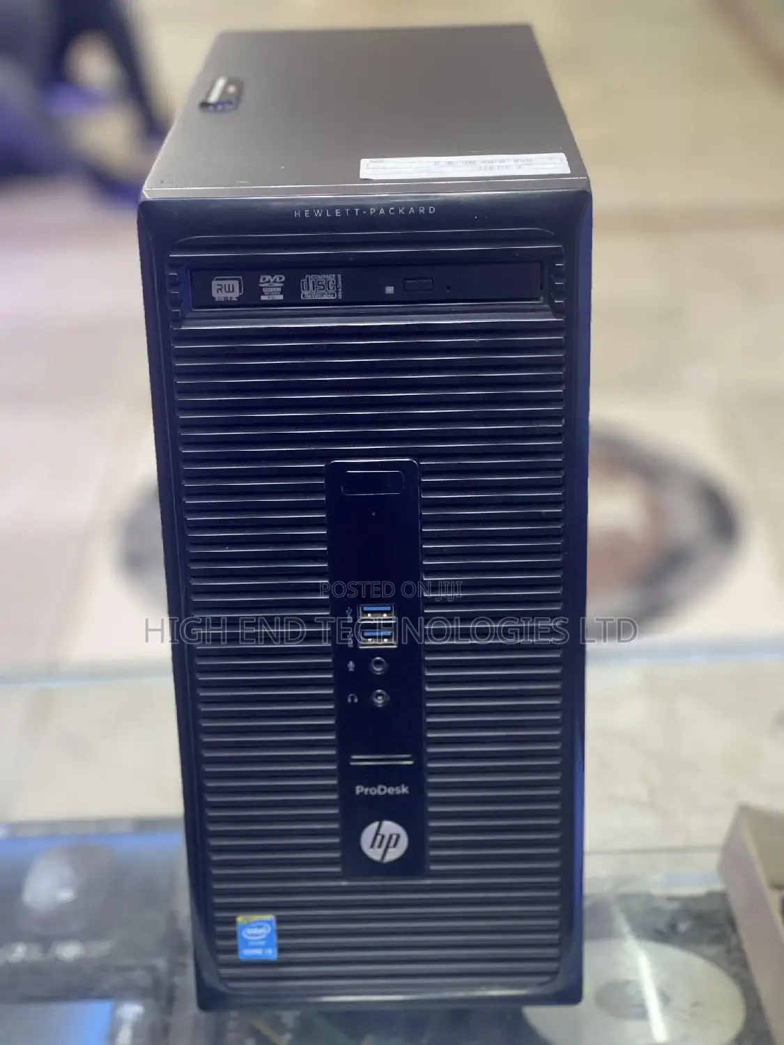 Desktop Computer HP ProDesk 400 G4 4GB Intel Core I3 HDD 500GB