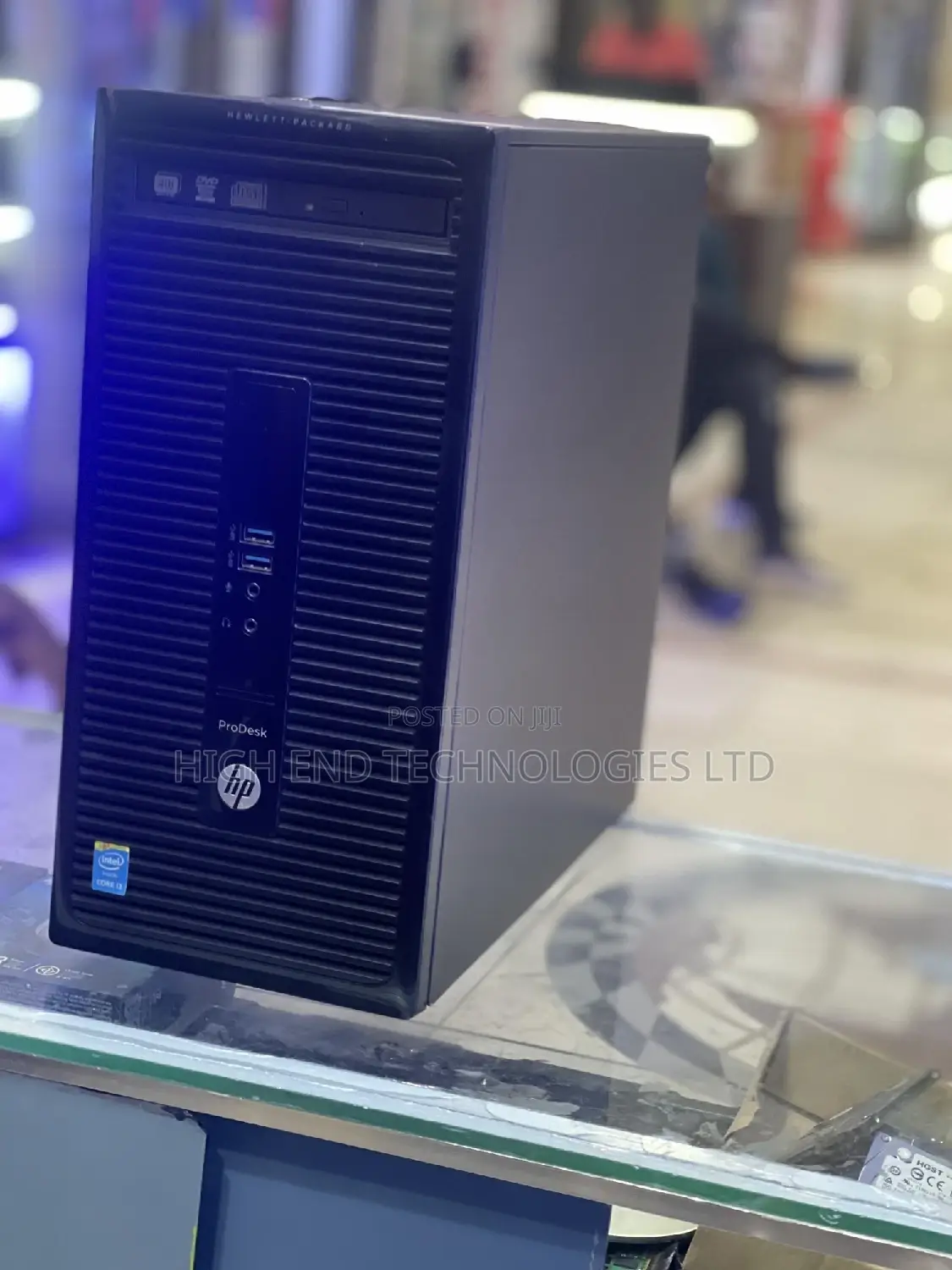 Desktop Computer HP ProDesk 400 G4 4GB Intel Core I3 HDD 500GB