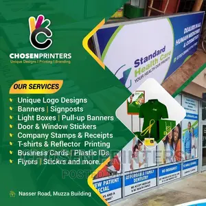 For Banners, Signposts and Door Stickers