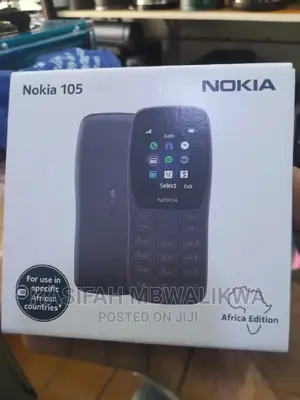 New Nokia 105 Black