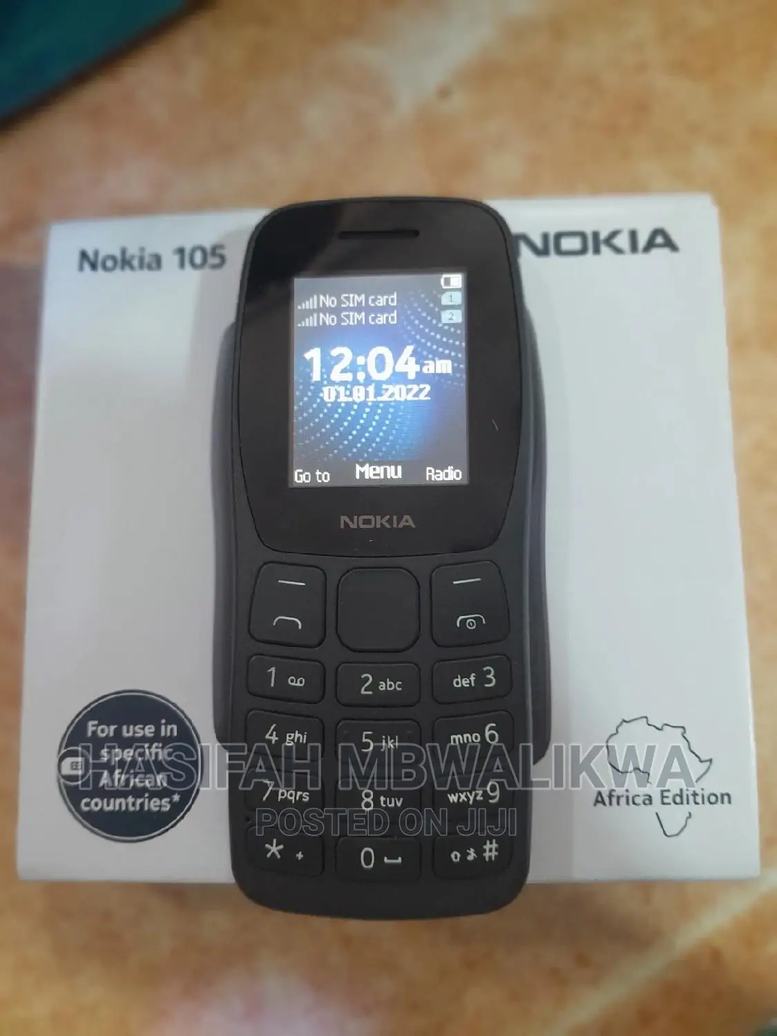 New Nokia 105 Black