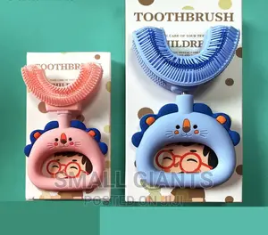 U-Shaped 360° Children's Cute Lion Toothbrush