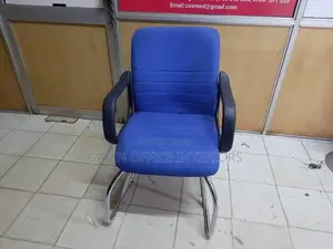 Visitor Blue Chairs 3 Pieces