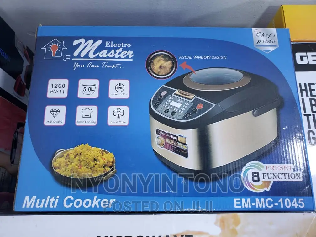 Electromaster 5liter Digital Multi Cooker With Aview Window
