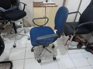 Blue Secretarial Chair