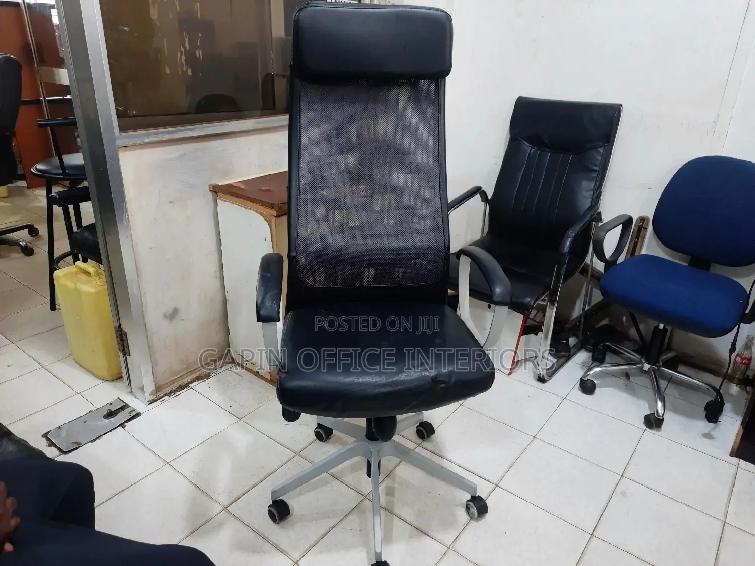 Raised Long Back Office Chair