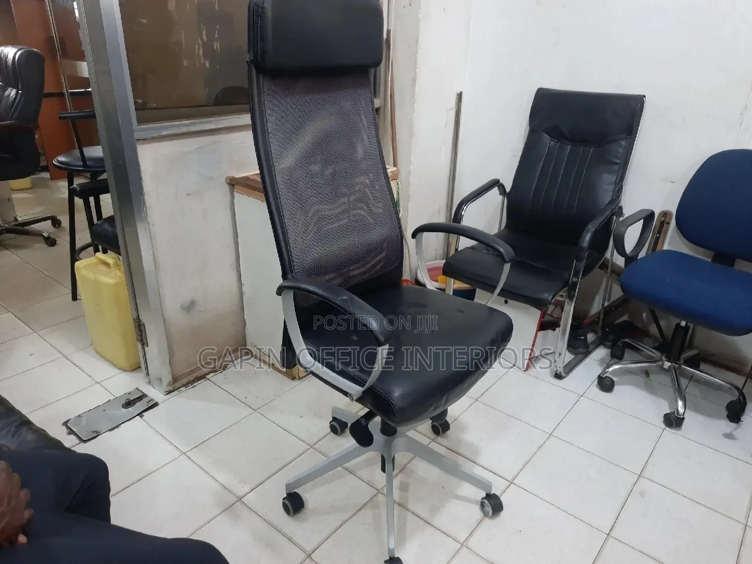 Raised Long Back Office Chair
