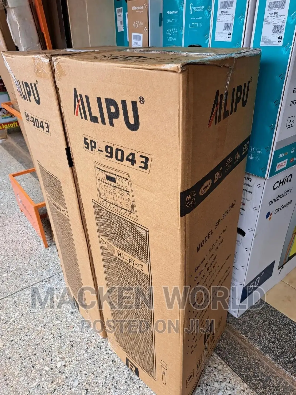 Alipu Speakers Feel the Disco Model SP 9043AD