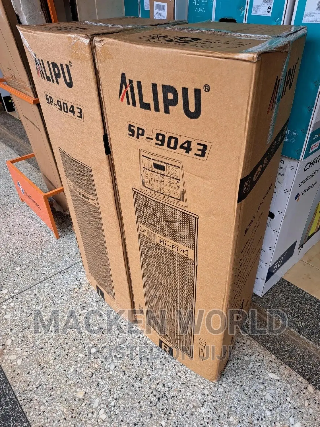 Alipu Speakers Feel the Disco Model SP 9043AD