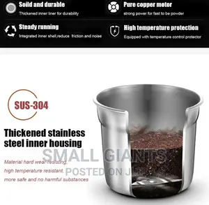 RAF Electric Stainless Steel Grinder