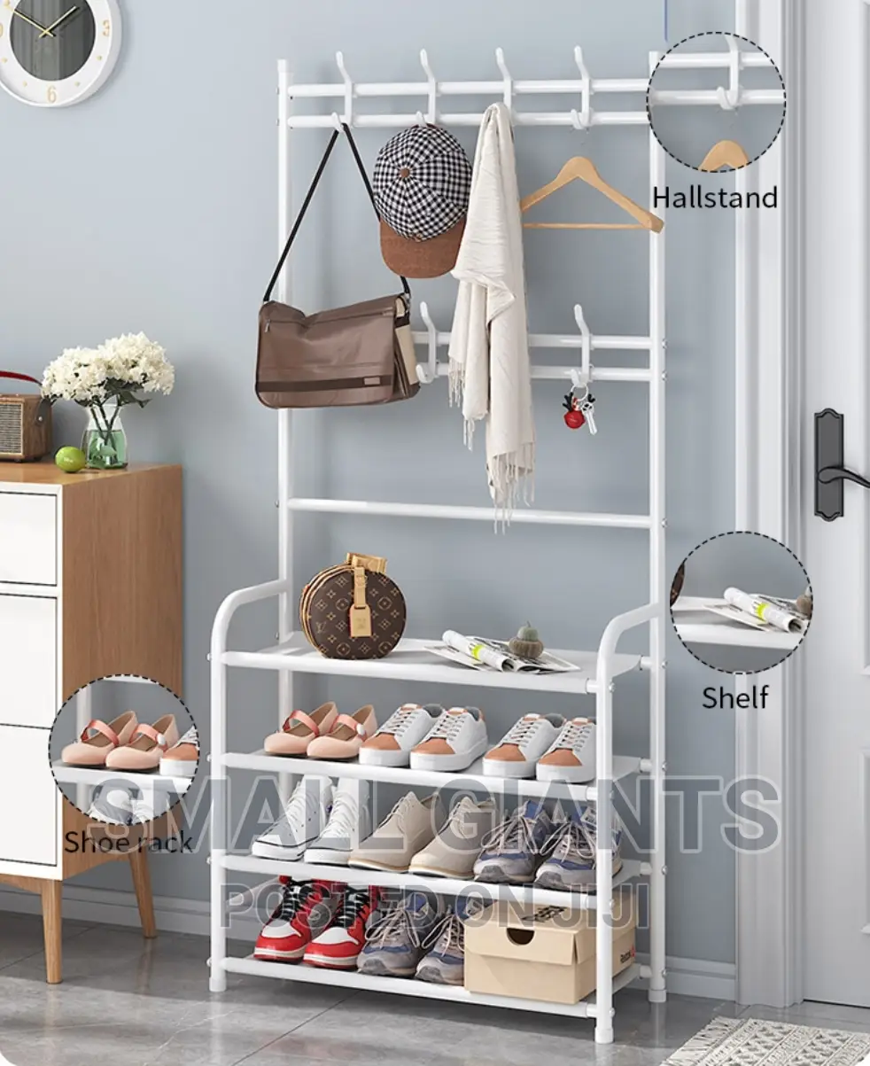 New Multifunction Household Floor Shoe/ Coat Rack