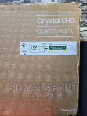 Samsung 43" Cu8000 Crystal Uhd Smart TV
