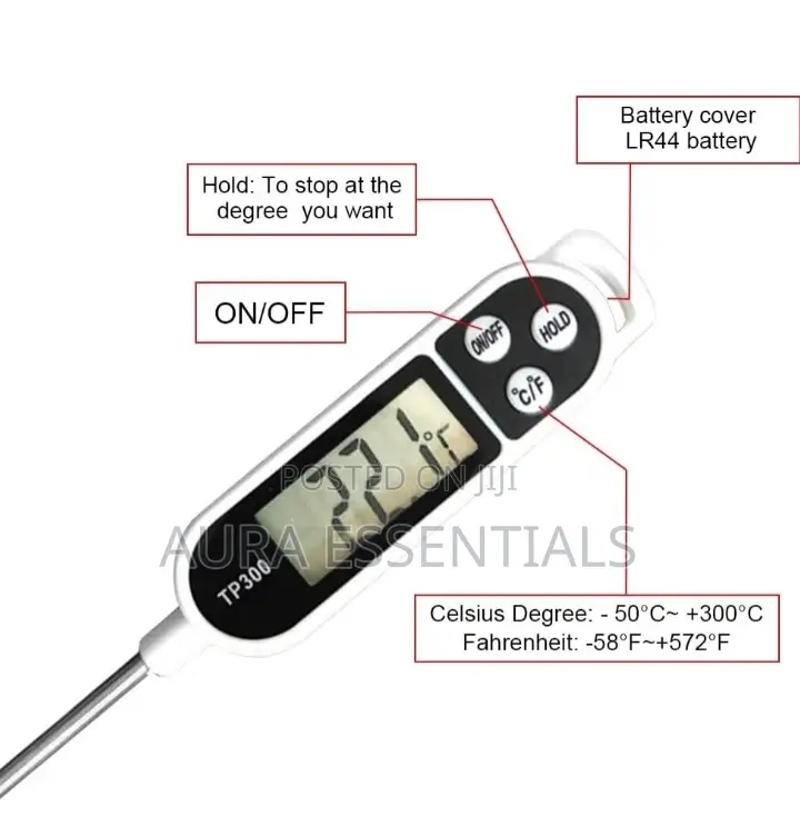Digital Universal Food Kitchen Thermometer