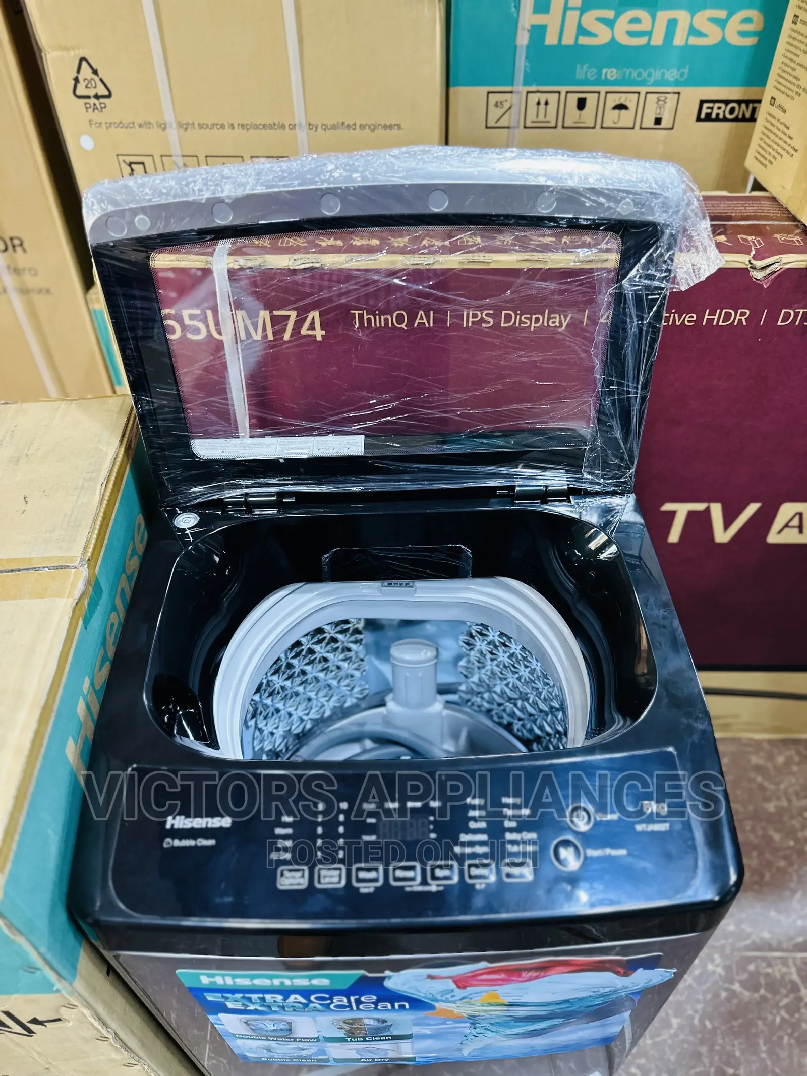 Hisense 8kg Frontloader Washing Machine Fully Automatic