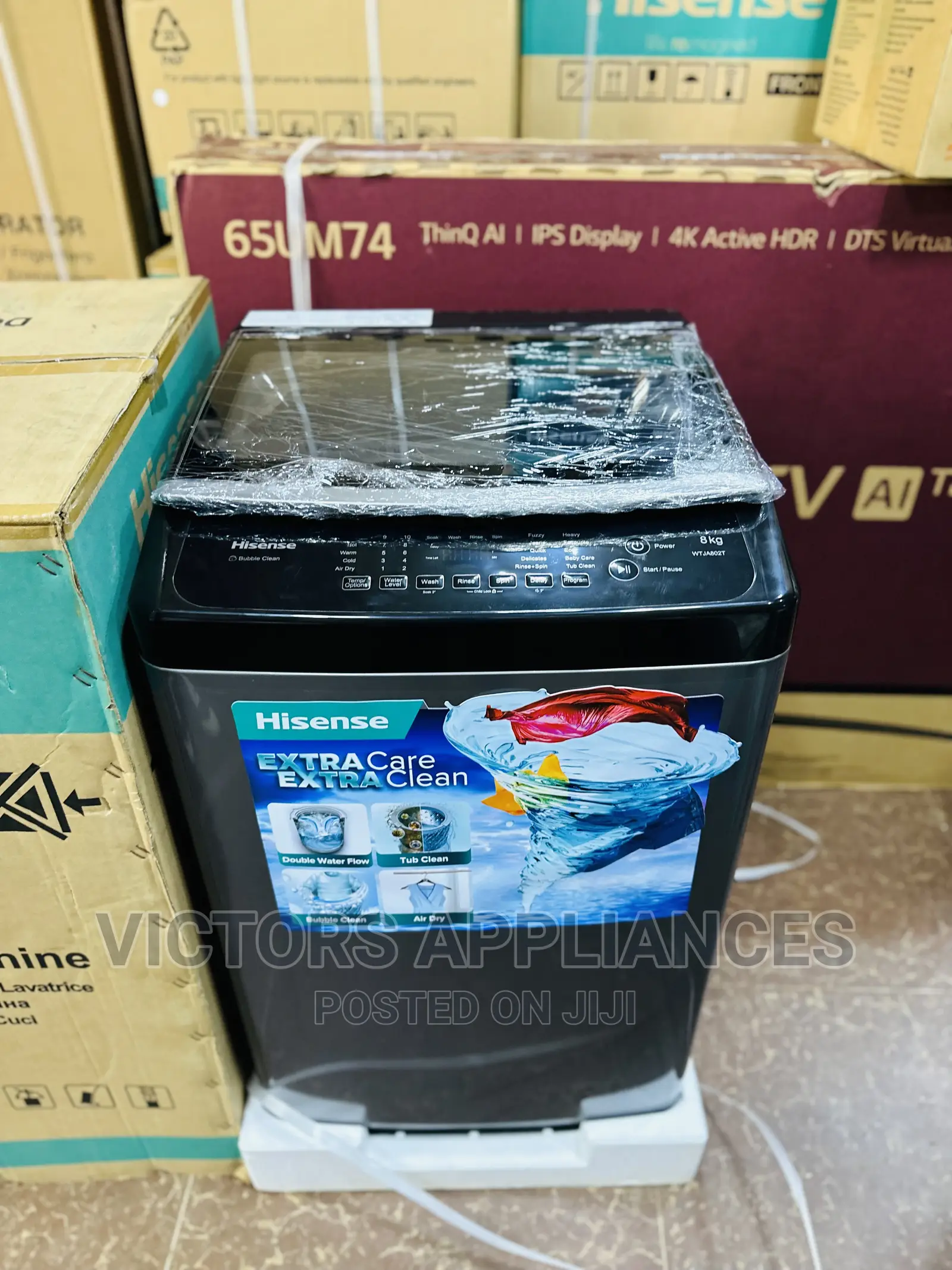8kg Hisense Frontloader Washing Machine
