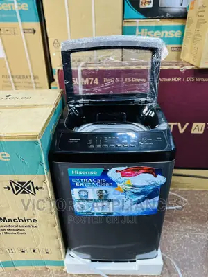 Brand New Hisense 8kg Toploader Washing Machine