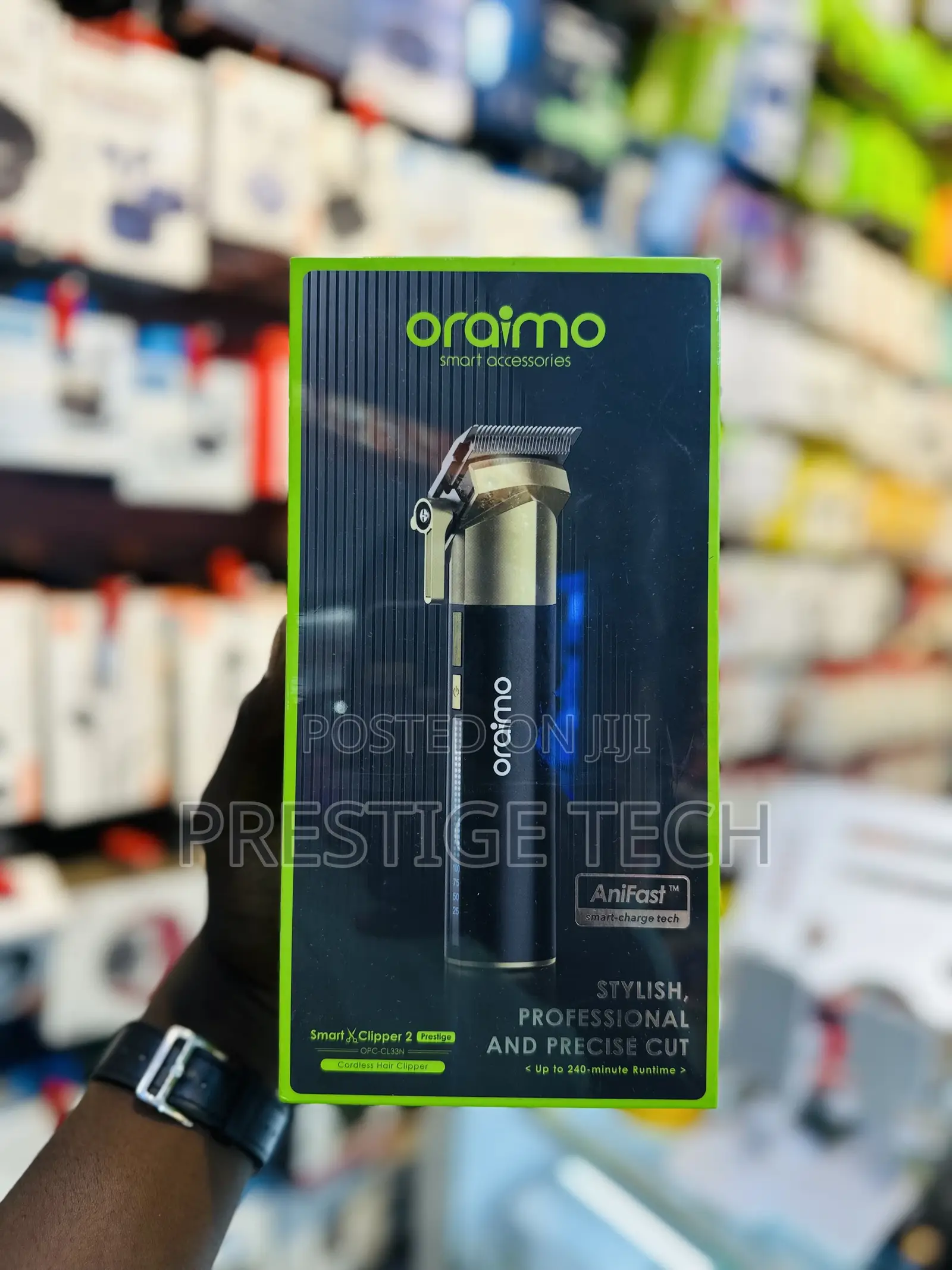 Oraimo Prestige Smart Cordless Hair Clipper 2 and Trimmer