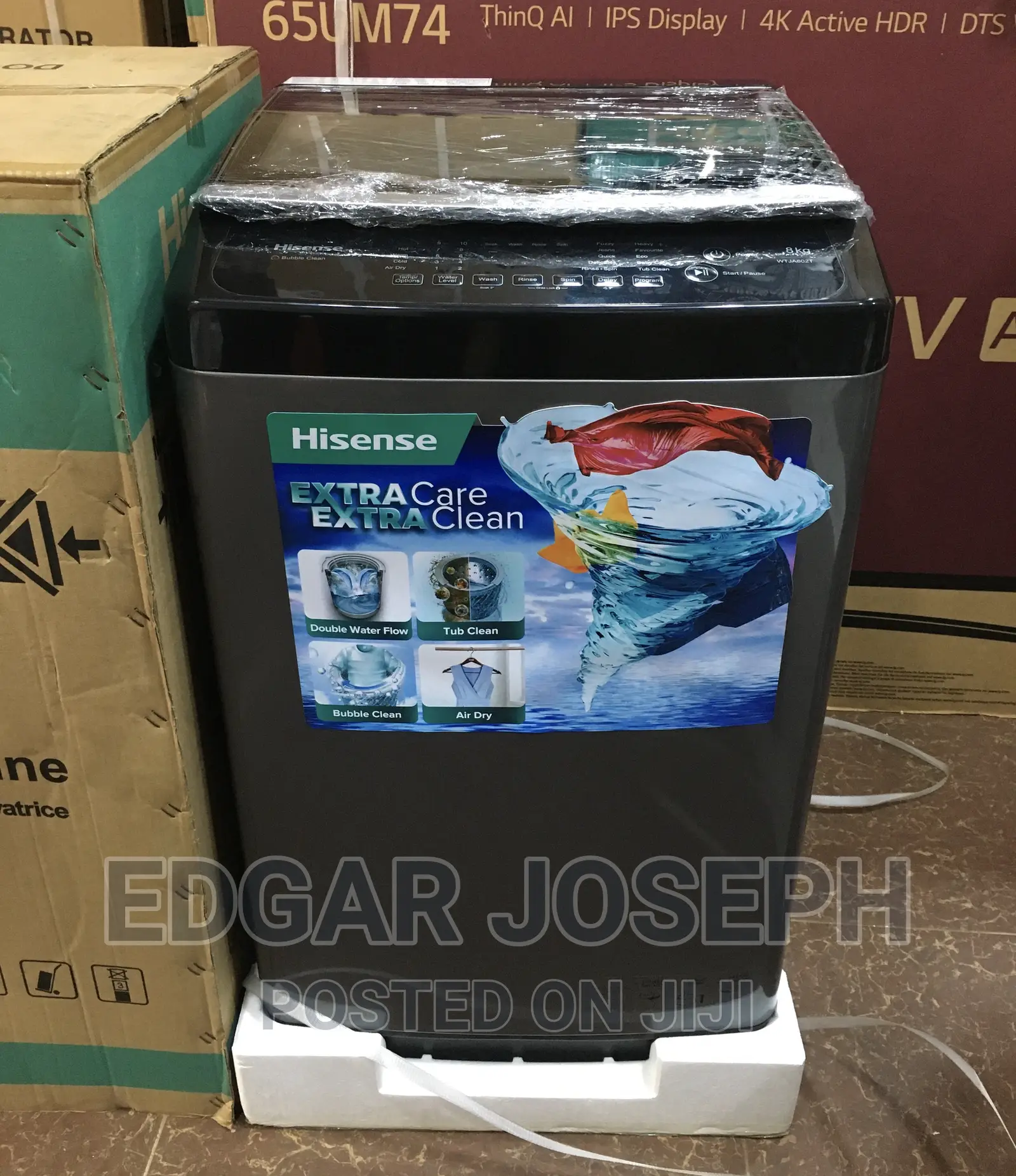 Hisense 8 Kg Top Loader Washing Machine