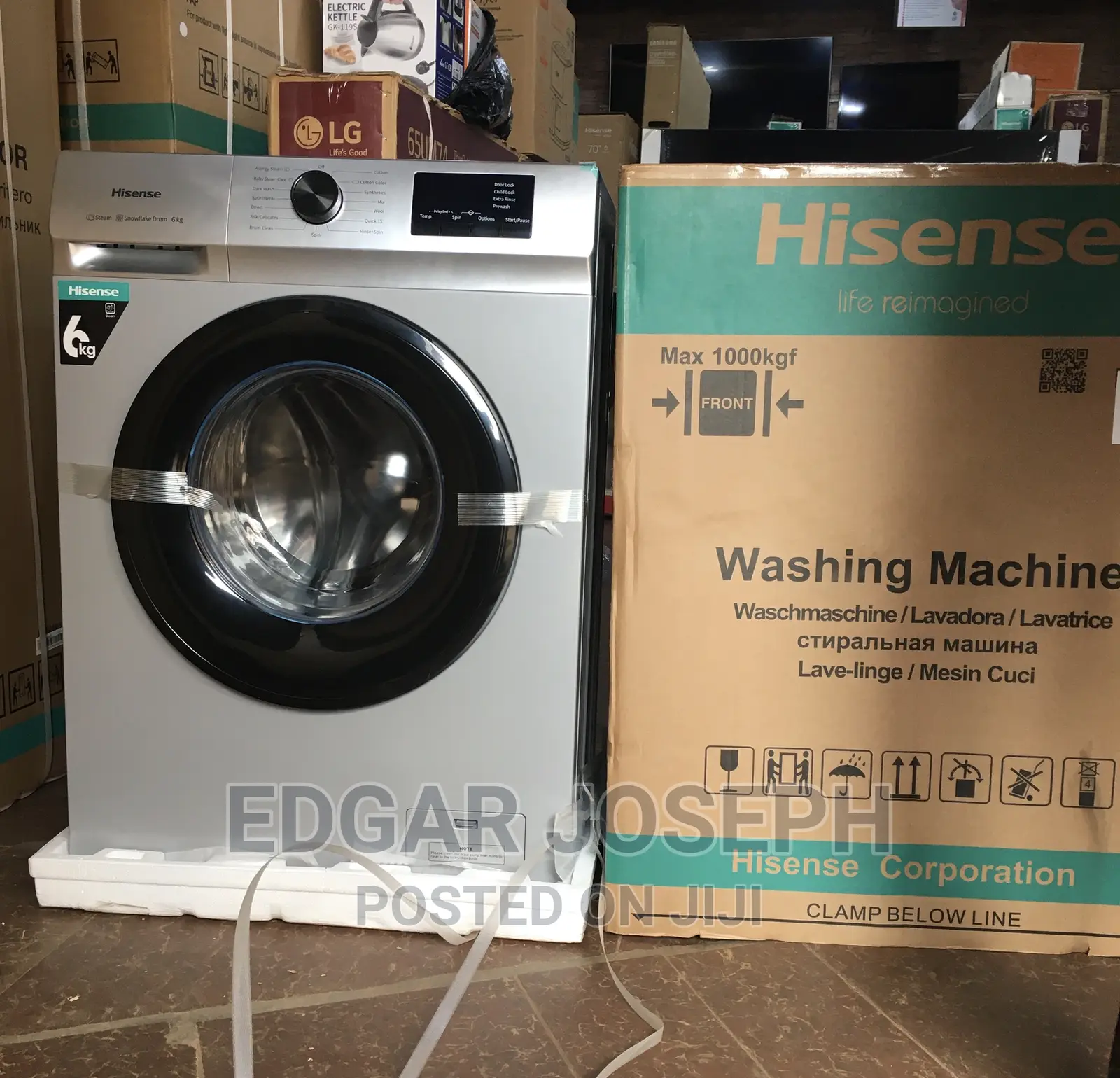 6kg Front Loader Hisense Washing Machine