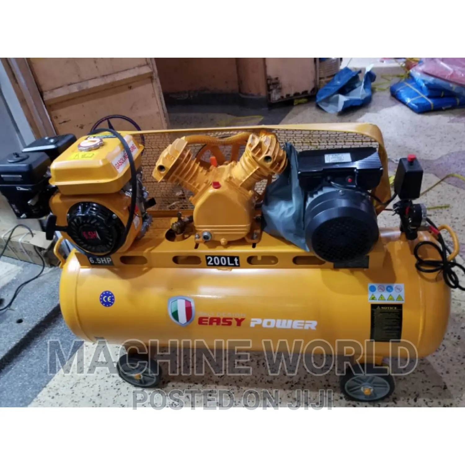 200ltrs Air Compressor (Double Function) Electric - Petrol