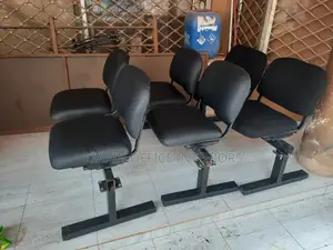 Two Seater Waiting Chairs, 3 Pieces