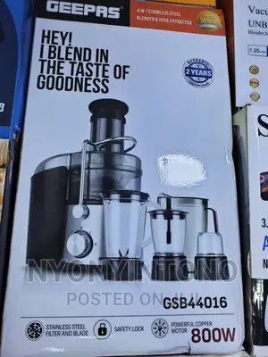 Geepas 4 in 1 Juicer With 2years Warranty