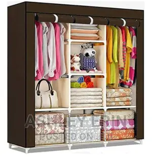 Dustproof 3 Columns Wardrobe