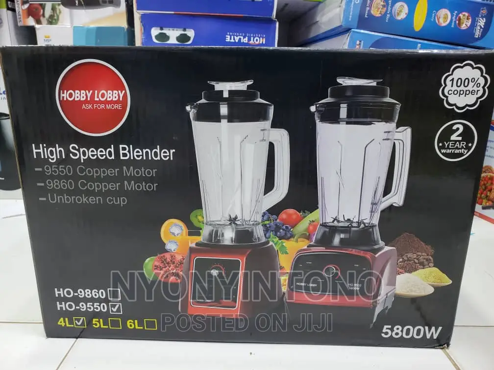 Hobby Lobby High Speed 4liters Commercial Blender